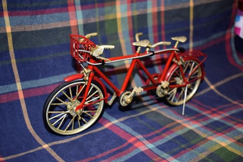 Bici tandem vintage metallo - bici, in