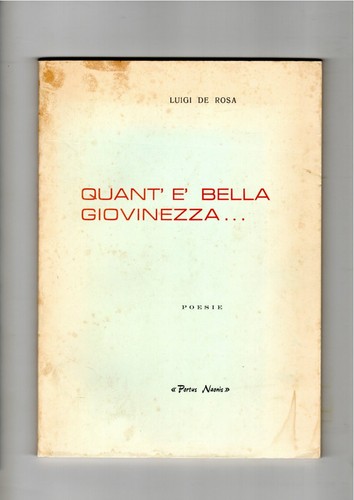 Libro luigi rosa - rosa,
