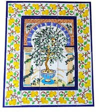 Grande Disegno In Piastrelle