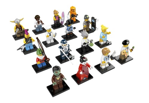 Lego minifigures serie - lego,