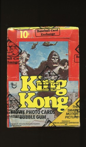 1976 king kong scatola cera - king,