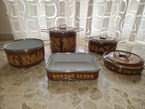 Batteria pentole vintage - pentole,