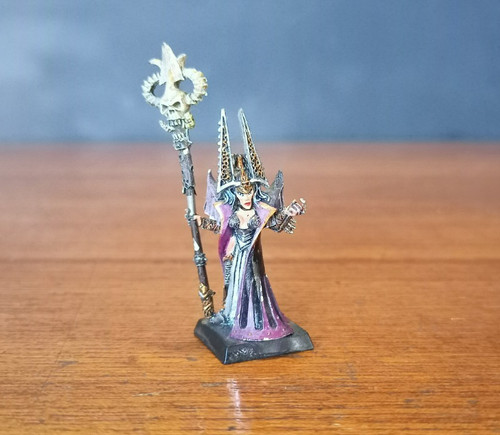 Warhammer dark elves - dark, sorceress