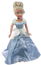 BAMBOLA BABY CENERENTOLA AURORA DISNEY PRINCIPESSA PUPAZZO PER BAMBINE CM38
