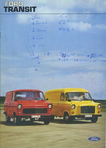 Depliant brochure ford transit - brochure,
