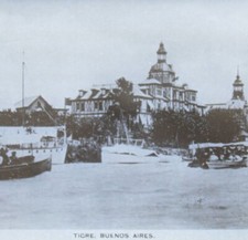 Antique glass magic lantern