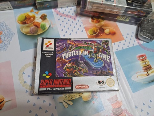 Turtles time 4 snes - in,
