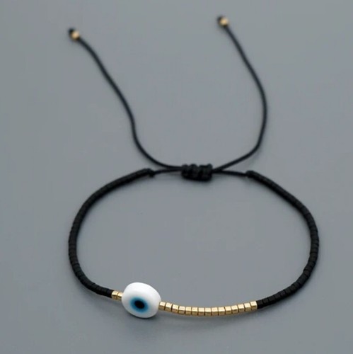 Bracciale occhio portafortuna - bracciale,