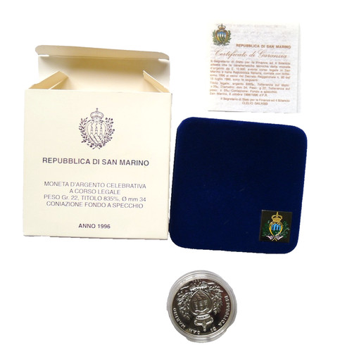 Moneta argento proof s - proof,