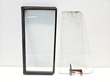 COPPIA VETRO FINESTRINO PORTA SPORTELLO SX SINISTRO PIAGGIO APE MP 501 USATO