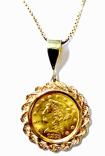 1873 ciondolo moneta - 1/20,