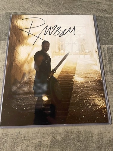 Russell crowe foto firmata - crowe,