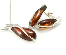 Ambra Baltica Naturale Argento