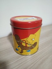 Scatola Latta Simpsons Panettoncino Battistero