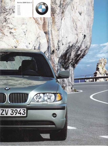 Catalogue brochure bmw - brochure, serie