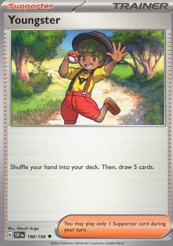 Youngster uncommon sv01 set - youngster,