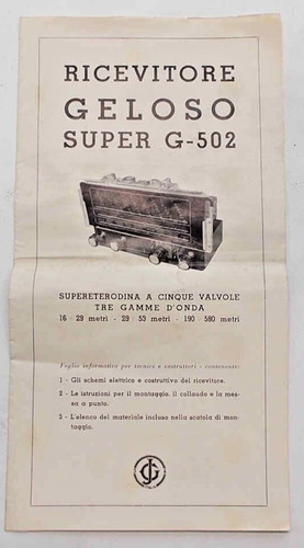 Ricevitore geloso super - ricevitore,