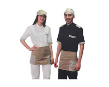 Camicia estiva maniche corte donna e uomo unisex uomo bar chiosco ristorante