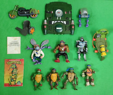 LOTTO TMNT TEENAGE MUTANT NINJA TURTLES VINTAGE 1988 PLAYMATES TOYS MIRAGE  🔺🔺