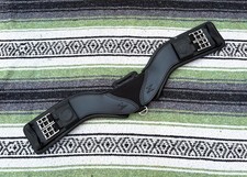 Total Saddle Fit - Circonferenza dressage STRETCHTEC - 26" - Nero con fodera in pelle 