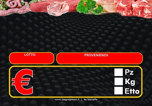 Offerta kit cartellini - 50,