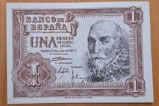 Spagna 1 peseta 1953. P- 144