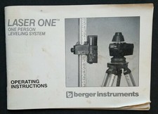 Berger Laser One One Person