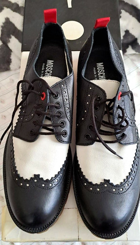 Moschino shoes bicolore - shoes, black