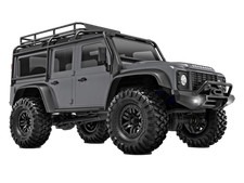 1:18/ Traxxas 97054-1-SLVR, Traxxas Land Rover Defender Crawler, Silbergrau, RTR