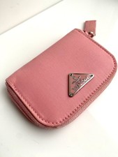 PRADA portamonete/carte rosa