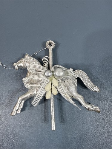 Giostra argento cavallo - giostra, in