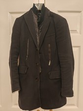 Zara Cappotto Uomo S Navy