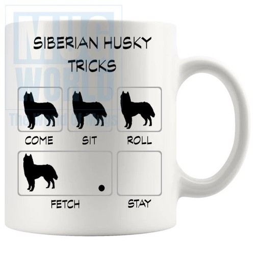 Tazza siberian husky trucchi - siberian,