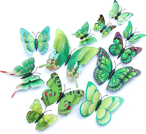 Farfalla decorazione parete - farfalla,