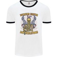 T-Shirt Ringer Uomo Teschi