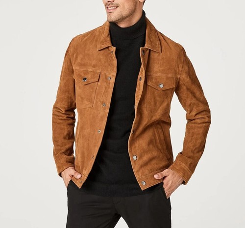Giacca camionista uomo pelle