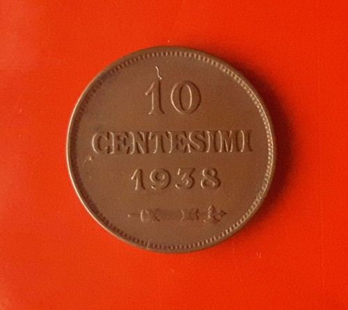 Centesimi 1938 san - centesimi,