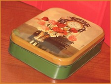 Scatola latta Orologio da