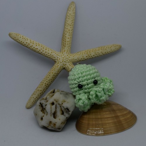 Portachiavi amigurumi forma - , di