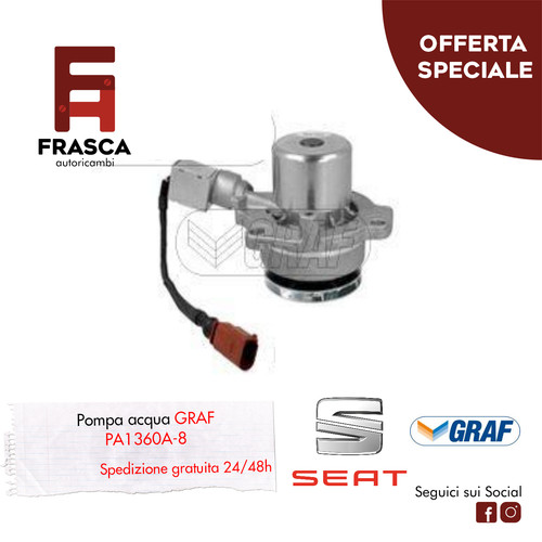 Pompa acqua graf seat leon - graf,