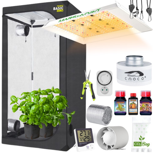 Growbox set completo led 60x60 - growbox,