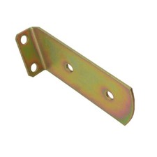 Staffe per travi in legno Coppia Supporti per pensiline inclinate 25° SX+DX 2 pz