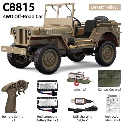 Jjrc c8815 jeep 4g - jjrc, 4wd