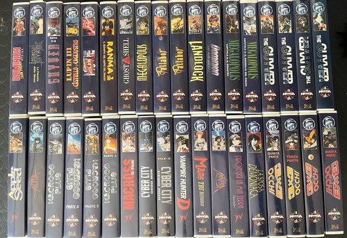 Vhs manga mania lotto - vhs,
