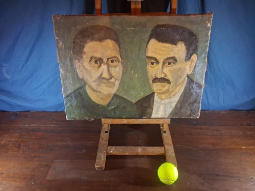 Quadro olio tela ritratto - tela,
