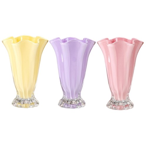 Vaso per fiori vetro - per,