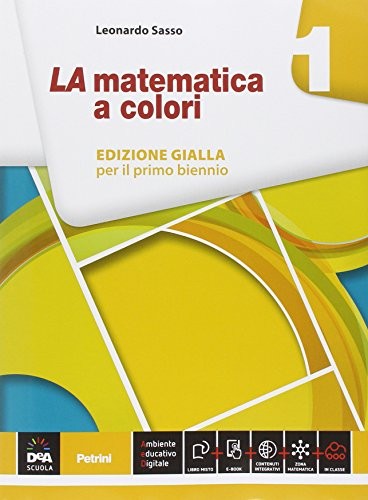 Matematica colori gialla 1 - a,