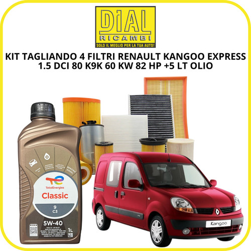 Kit tagliando filtri 5lt - tagliando-4, filtri++5lt
