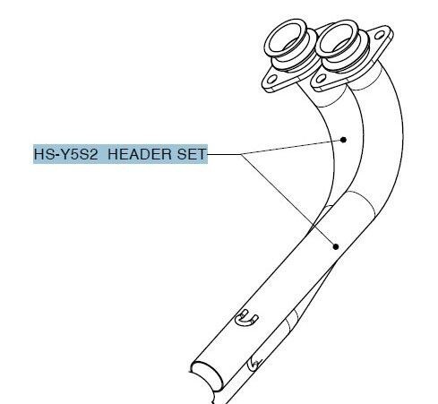 Akrapovic headpipe kit ss - kit,