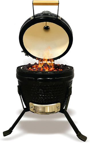 Barbecue kamado carbone in - a,
